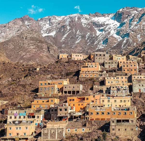 5 days hiking in the atlas mountains - Toubkal trek